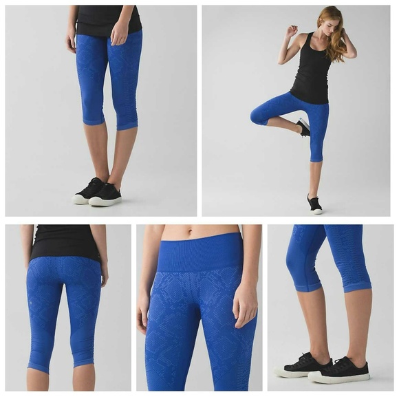 Lululemon In The Flow Crop II SZ 6 - Picture 6 of 6